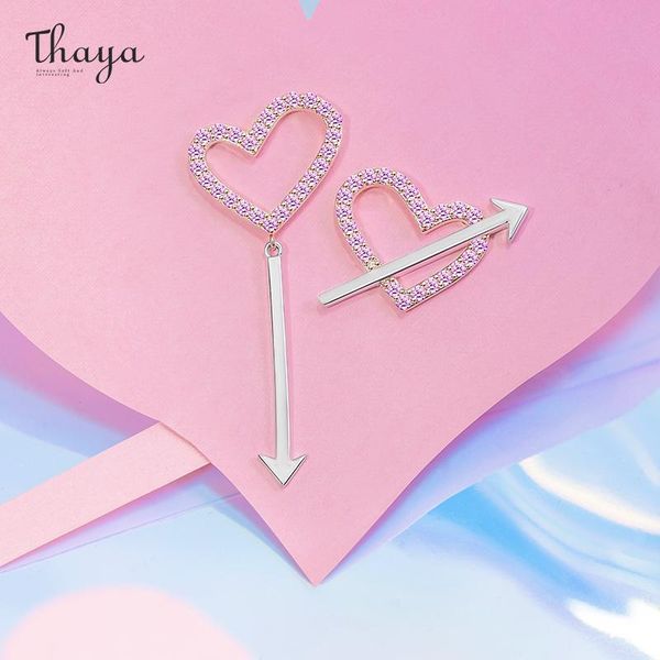 thaya fashion heart earring stud arrow rose gold pink zircon earrings stud for women fashion earrings 2021 trend christmas gift, Golden;silver
thaya fashion heart earring stud arrow rose gold pink zircon earrings stud for women fashion earrings 2021 trend christmas gift, Golden;silver