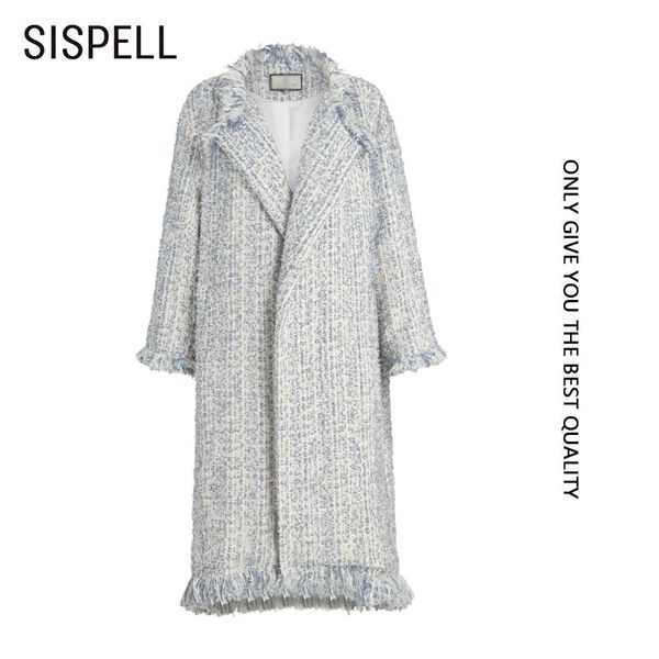 sispell patchwork tassel for feamle woolen coat v neck long sleeve loose women's casual coat warm fashion autumn tide 2020, Black
sispell patchwork tassel for feamle woolen coat v neck long sleeve loose women's casual coat warm fashion autumn tide 2020, Black