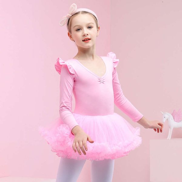 long children's autumn sve and winter ballet skirt dance girls' practice performance drs, Blue
long children's autumn sve and winter ballet skirt dance girls' practice performance drs, Blue
