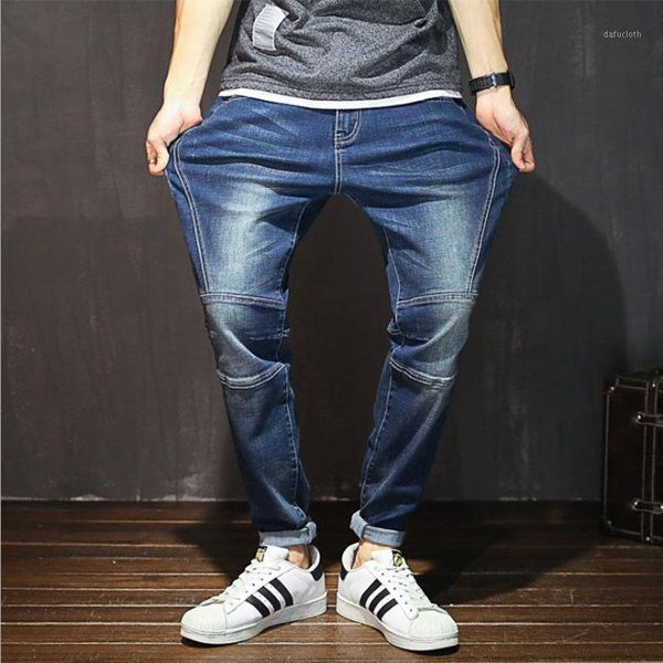 plus size 28-48 mens fashion harem pants spring autumn men casual loose denim trousers hip hop streetwear stretch jeans1, Blue
plus size 28-48 mens fashion harem pants spring autumn men casual loose denim trousers hip hop streetwear stretch jeans1, Blue