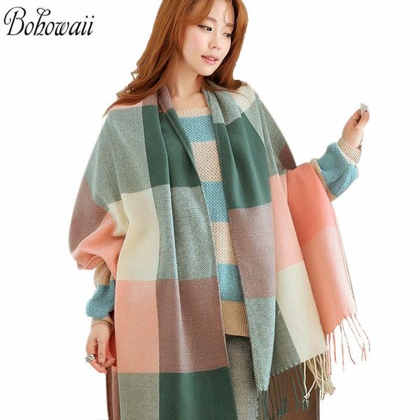 scarves bohowaii winter warm scarf women hijab large size shawl bufanda classic plaid echarpe femme, Blue;gray
scarves bohowaii winter warm scarf women hijab large size shawl bufanda classic plaid echarpe femme, Blue;gray