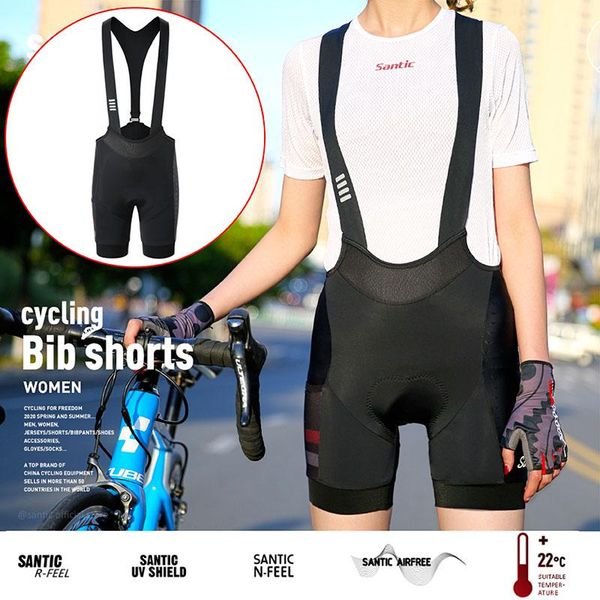 santic new women cycling bib shorts shockproof padded tights bike bibs shorts breathable quick dry road bicycle short pants
santic new women cycling bib shorts shockproof padded tights bike bibs shorts breathable quick dry road bicycle short pants