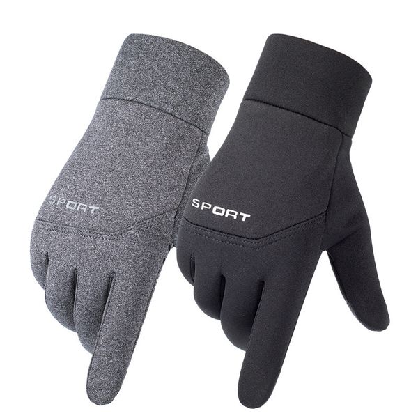 warm men' winter outdoor running mountaineering riding football training cold proof gloves, Blue;gray
warm men' winter outdoor running mountaineering riding football training cold proof gloves, Blue;gray