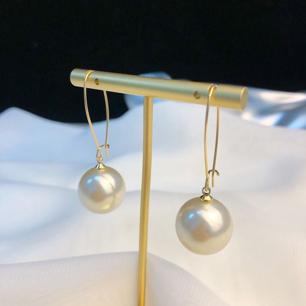 simple pendant earrings handmade zircon pearl luxury jewelry 18k gold plated brass earrings stud earrings for women asymmetric earring chri1, Golden;silver
simple pendant earrings handmade zircon pearl luxury jewelry 18k gold plated brass earrings stud earrings for women asymmetric earring chri1, Golden;silver