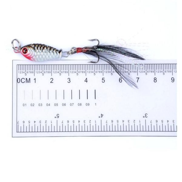 1pcs 3d eyes mini lead fish 4.8g 3.2cm metal lure fake bait fishing wobble gear bionic bait fishing lures with fe sqcdde
1pcs 3d eyes mini lead fish 4.8g 3.2cm metal lure fake bait fishing wobble gear bionic bait fishing lures with fe sqcdde