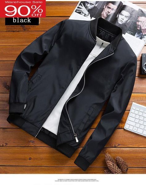 drop shipping men's zipper jacket male casual slim fit stand-up collar fashion black coat men 4xl 2020 new clothing1, Black;brown
drop shipping men's zipper jacket male casual slim fit stand-up collar fashion black coat men 4xl 2020 new clothing1, Black;brown