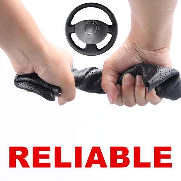 hand stitched black pu artificial leather car steering wheel cover for megane 2 2003-2008 kangoo 2008-2012 scenic 21
hand stitched black pu artificial leather car steering wheel cover for megane 2 2003-2008 kangoo 2008-2012 scenic 21