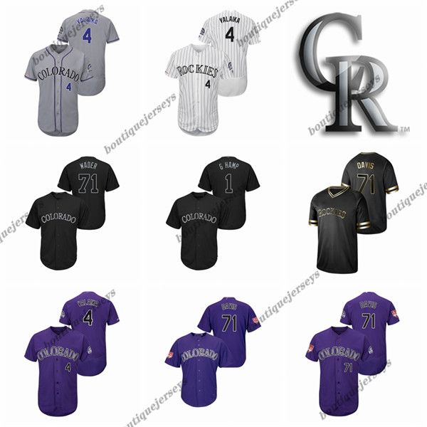 custom men women kids colorado rockies 4 valaika 71 davis 1 g hamp home wade pat black white purple baseball jerseys, Blue;black
custom men women kids colorado rockies 4 valaika 71 davis 1 g hamp home wade pat black white purple baseball jerseys, Blue;black