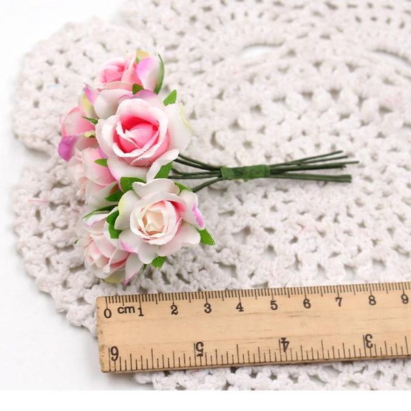 6pcs/lot 2.5cm mini silk rose artificial flower bouquet diy craft wreath scrapbook fake flower for wedding home party de jllxcz
6pcs/lot 2.5cm mini silk rose artificial flower bouquet diy craft wreath scrapbook fake flower for wedding home party de jllxcz