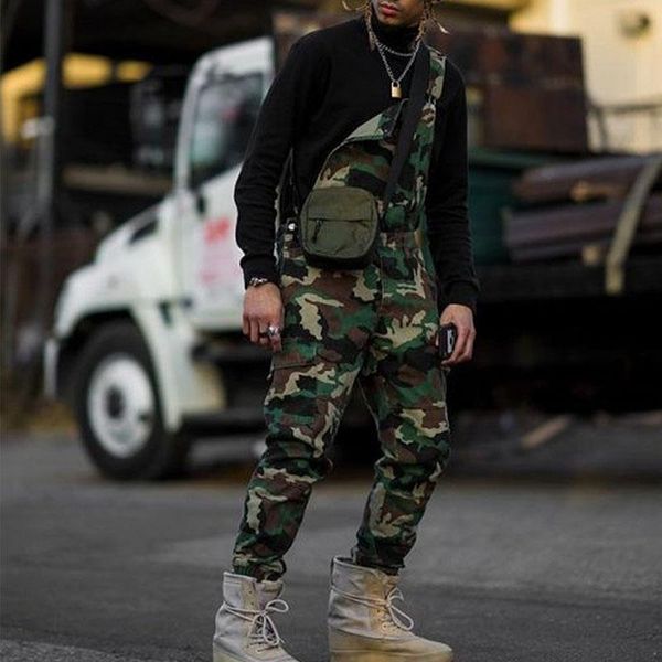 men's pants oversized camo strap long casual cargo camouflage trousers hip hop denim outdoor streetwear track overalls, Black
men's pants oversized camo strap long casual cargo camouflage trousers hip hop denim outdoor streetwear track overalls, Black