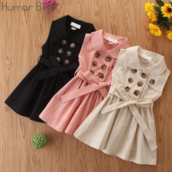 girl's dresses humor bear baby girl dress 2021 summer fashion toddler button sleeveless pageant bowknot wedding princess party 1-6y1, Red;yellow
girl's dresses humor bear baby girl dress 2021 summer fashion toddler button sleeveless pageant bowknot wedding princess party 1-6y1, Red;yellow
