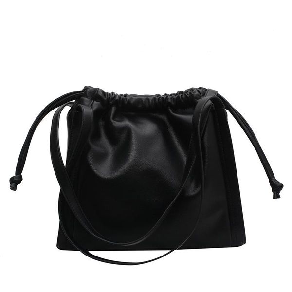 shoulder bags european and american retro soft leather drawstring handbag elegant ladies portable bag simple 2021
shoulder bags european and american retro soft leather drawstring handbag elegant ladies portable bag simple 2021
