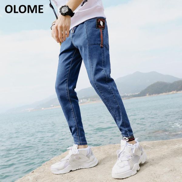 ns men 2019 spring and summer new nine points pants urban fashion korean version of the small feet slim tide men's pants1, Blue
ns men 2019 spring and summer new nine points pants urban fashion korean version of the small feet slim tide men's pants1, Blue