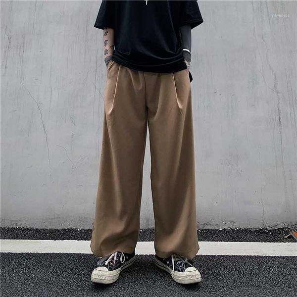 straight pants men's fashion solid color retro drawstring casual pants men streetwear wild hip-hop loose trousers mens m-xl1, Black
straight pants men's fashion solid color retro drawstring casual pants men streetwear wild hip-hop loose trousers mens m-xl1, Black