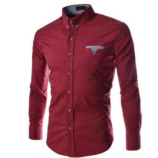 2020 spring autumn style fashion gentleman men's casual shirts design pocket color long sleeve casual dress shirts men1, White;black
2020 spring autumn style fashion gentleman men's casual shirts design pocket color long sleeve casual dress shirts men1, White;black
