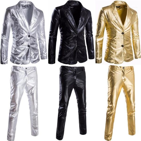 autumn new mens 2pcs coats&pants sequins gold blazers nightclub one button slim fit suits formal party outwear11, Gray
autumn new mens 2pcs coats&pants sequins gold blazers nightclub one button slim fit suits formal party outwear11, Gray