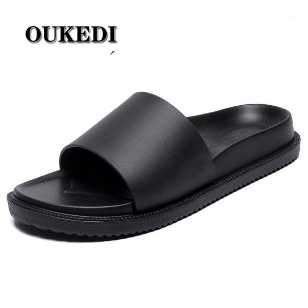 2019 summer home slippers men slides non-slip black and white couple indoor shoes soft man flip flops eva sole1
2019 summer home slippers men slides non-slip black and white couple indoor shoes soft man flip flops eva sole1
