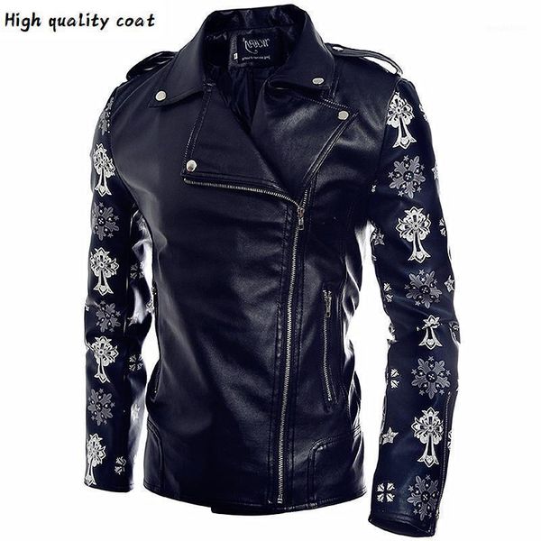 quality high new spring fashion leather jackets men coats men's leather jacket brand motorcycle jackets skull size m-xxl1, Black
quality high new spring fashion leather jackets men coats men's leather jacket brand motorcycle jackets skull size m-xxl1, Black