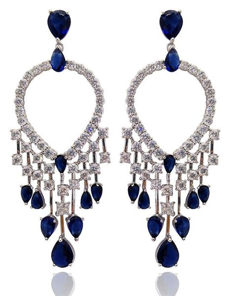 luxury earrings for women new quality drop earrings, Silver