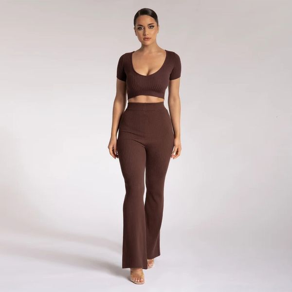 early autumn new fashion solid color short sleeve u-neck high waist straight tube slim pants suit women 8885 swimsuit bandage bathing suits
early autumn new fashion solid color short sleeve u-neck high waist straight tube slim pants suit women 8885 swimsuit bandage bathing suits