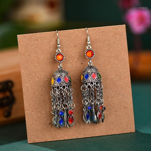 dangle & chandelier vintage ethnic gypsy ladies earrings boho jewelry retro flower baroque bell tassel hollow jhumka earrings1, Silver
dangle & chandelier vintage ethnic gypsy ladies earrings boho jewelry retro flower baroque bell tassel hollow jhumka earrings1, Silver