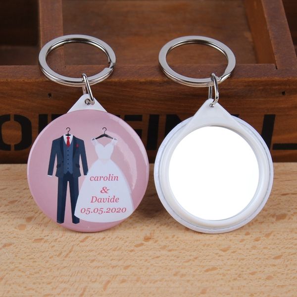 30pcs personalized wedding name date keychain with mirror favors and gifts for guests souvenirs 1027
30pcs personalized wedding name date keychain with mirror favors and gifts for guests souvenirs 1027
