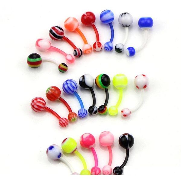 colorful 20pcs mix color sile belly piercing navel flexible bar navel piercing piercing nombril s jllpdo carshop2006, Silver
colorful 20pcs mix color sile belly piercing navel flexible bar navel piercing piercing nombril s jllpdo carshop2006, Silver