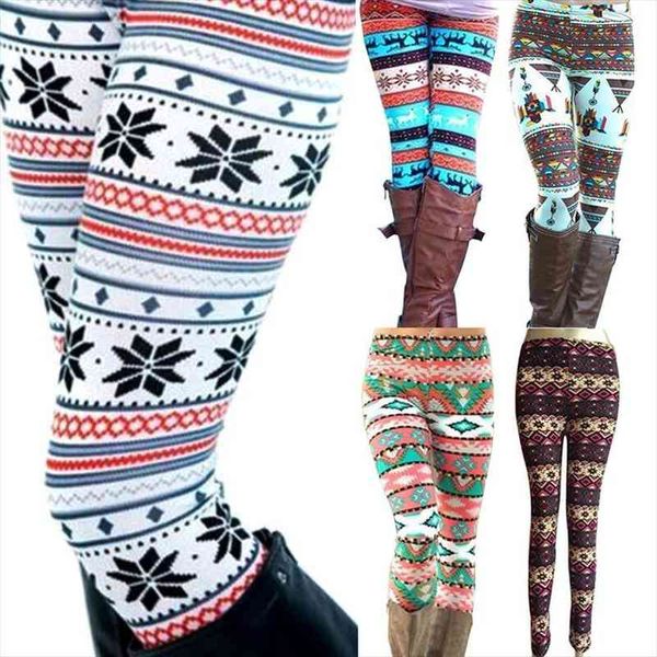 brand women warm winter knit snowflake leggings xmas stretch pants printing nine pants, Black
brand women warm winter knit snowflake leggings xmas stretch pants printing nine pants, Black