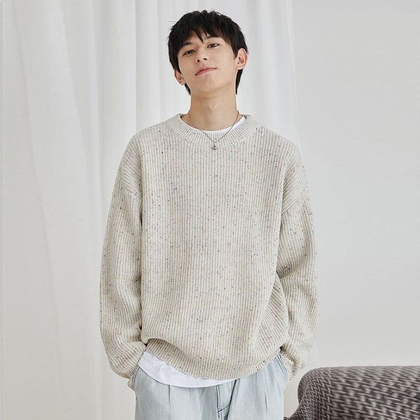 men's sweaters loose solid casual sweater 2021 autumn winter youth warm long sleeve o-neck pullover streetwear, White;black
men's sweaters loose solid casual sweater 2021 autumn winter youth warm long sleeve o-neck pullover streetwear, White;black