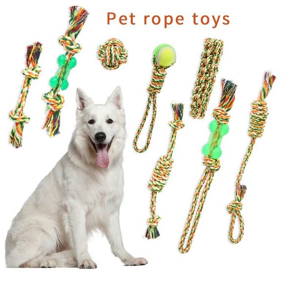 dog toys & chews pet chew toy braided cotton rope puppy bite-resistant molars teeth cleaning for small medium large dogs accessories
dog toys & chews pet chew toy braided cotton rope puppy bite-resistant molars teeth cleaning for small medium large dogs accessories