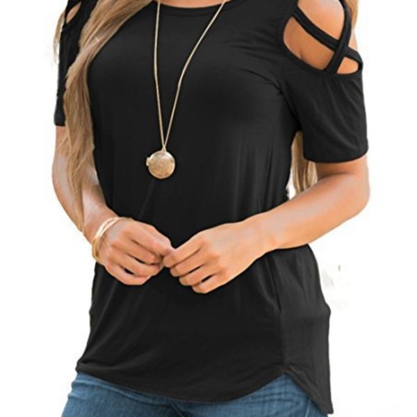 new summer solid cotton casual hole shoulder lace up for women new summer t-shirt solid cotton casual hole shoulder lace up t-shirt for wome, White
new summer solid cotton casual hole shoulder lace up for women new summer t-shirt solid cotton casual hole shoulder lace up t-shirt for wome, White
