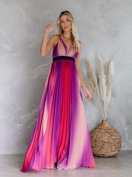 spsaghetti straps deep v neck bohemian rainbow mesh dress women printed long maxi vestidos elegant ladies clothes, Black;gray
spsaghetti straps deep v neck bohemian rainbow mesh dress women printed long maxi vestidos elegant ladies clothes, Black;gray