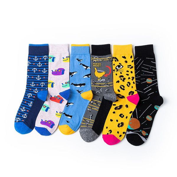 men's socks fall 2021 personality cartoon and women's fashion cotton middle tube college girl style, Black
men's socks fall 2021 personality cartoon and women's fashion cotton middle tube college girl style, Black