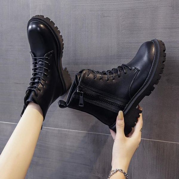 and girl' new autumn winter fashion net red girl martin hanchao zhongda children' sho 2020 student edition short boots, Black;grey
and girl' new autumn winter fashion net red girl martin hanchao zhongda children' sho 2020 student edition short boots, Black;grey