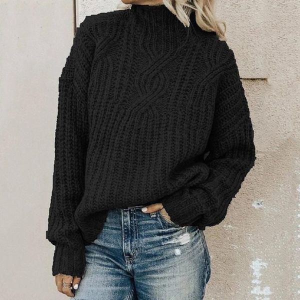 2021 new autumn winter turtleneck style casual knitted warm female pullover gray oversized women solid sweater vs72, White
2021 new autumn winter turtleneck style casual knitted warm female pullover gray oversized women solid sweater vs72, White