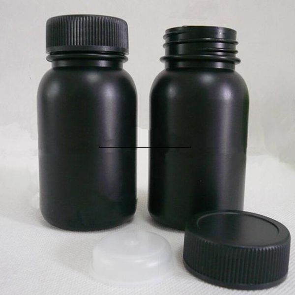 50ml 100ml dark black color hdpe bottle, plastic bottle, pill bottle with scew cap and inner cap fast shipping
50ml 100ml dark black color hdpe bottle, plastic bottle, pill bottle with scew cap and inner cap fast shipping