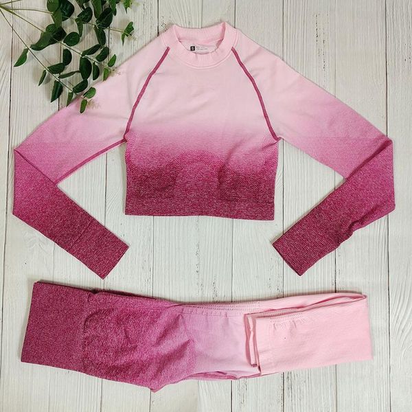 gradient seamless gym set workout fitness clothes for women yoga female sport suit crop leggings sportswear, White;red
gradient seamless gym set workout fitness clothes for women yoga female sport suit crop leggings sportswear, White;red