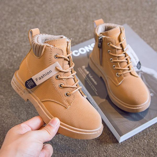 2020 autumn winter new children martin boots pure color british style boys leather fashion boots girls leather snow shoes wmtubu xhlove, Black
2020 autumn winter new children martin boots pure color british style boys leather fashion boots girls leather snow shoes wmtubu xhlove, Black