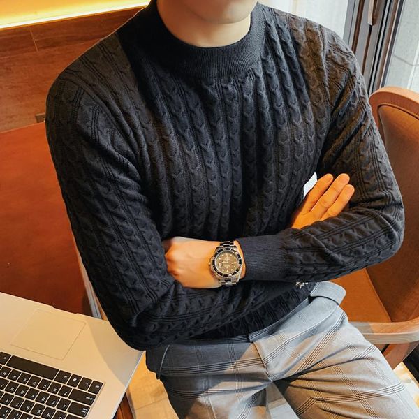 men's sweaters autumn winter korean slim fit twist sweater men clothes 2021 fashion long sleeve knitted pullovers pull homme 3x, White;black
men's sweaters autumn winter korean slim fit twist sweater men clothes 2021 fashion long sleeve knitted pullovers pull homme 3x, White;black