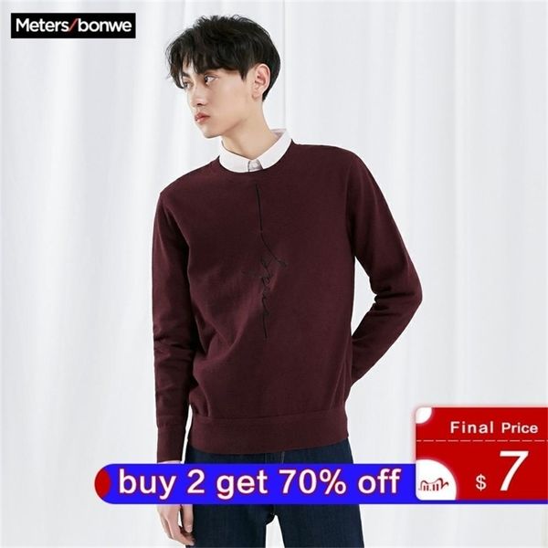 metersbonwe new brand wool sweater men autumn fashion long sleeve knitted men cotton sweater clothes 201104, White;black
metersbonwe new brand wool sweater men autumn fashion long sleeve knitted men cotton sweater clothes 201104, White;black