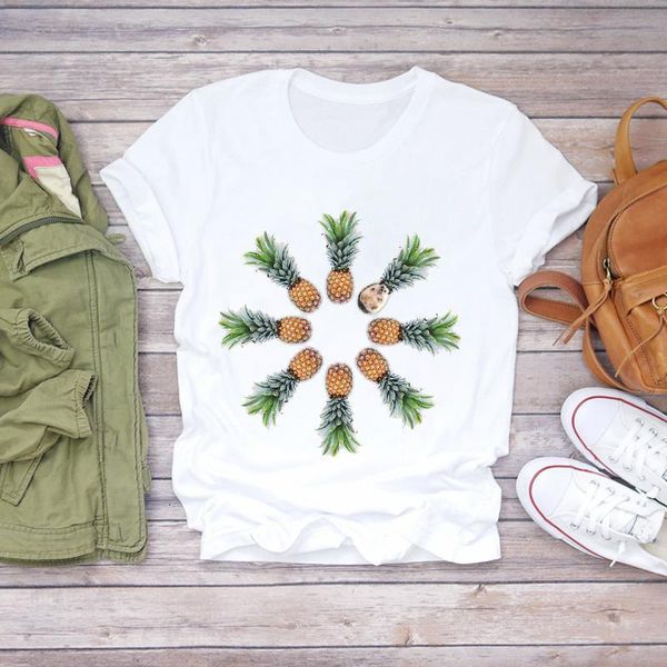 women 2020 cartoon sweet pineapple animal fashion summer fruit shirt ladies womens t-shirts t graphic female tee t-shirt, White
women 2020 cartoon sweet pineapple animal fashion summer fruit shirt ladies womens t-shirts t graphic female tee t-shirt, White