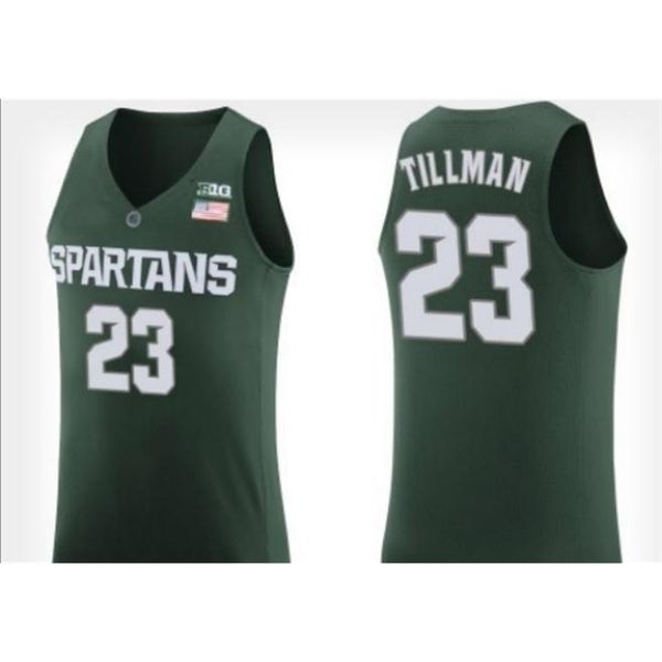 custom 604 youth women vintage michigan state spartans xavier tillman #23 basketball jersey size s-4xl or custom any name or number jersey, Black
custom 604 youth women vintage michigan state spartans xavier tillman #23 basketball jersey size s-4xl or custom any name or number jersey, Black