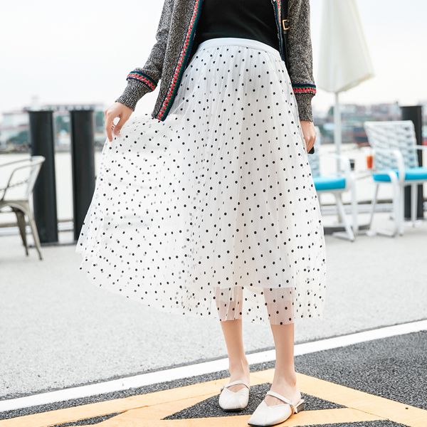 9015# polka dot gauze maternity skirts elastic waist adjustable skirts clothes for pregnant women 2019 summer fashion pregnancy lj201120, White
9015# polka dot gauze maternity skirts elastic waist adjustable skirts clothes for pregnant women 2019 summer fashion pregnancy lj201120, White