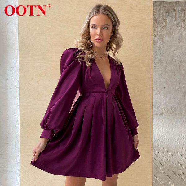 ootn purple dress women puff sleeve pleated elegant dress ladies 2021 spring deep v neck party club mini long sleeve, Black;gray
ootn purple dress women puff sleeve pleated elegant dress ladies 2021 spring deep v neck party club mini long sleeve, Black;gray