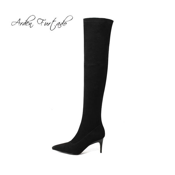 arden furtado 2020 spring autumn fashion high heels 8cm stilettos grey over the knee boots ladies stretch boots big size 41 42, Black
arden furtado 2020 spring autumn fashion high heels 8cm stilettos grey over the knee boots ladies stretch boots big size 41 42, Black