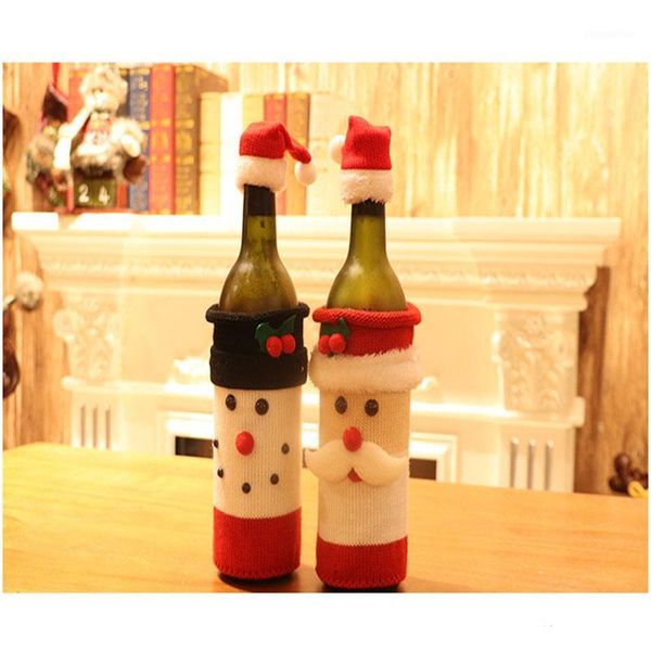 christmas decorations decoration props red wine bottle covers exquisite cute cover snowman santa claus mini hat1
christmas decorations decoration props red wine bottle covers exquisite cute cover snowman santa claus mini hat1