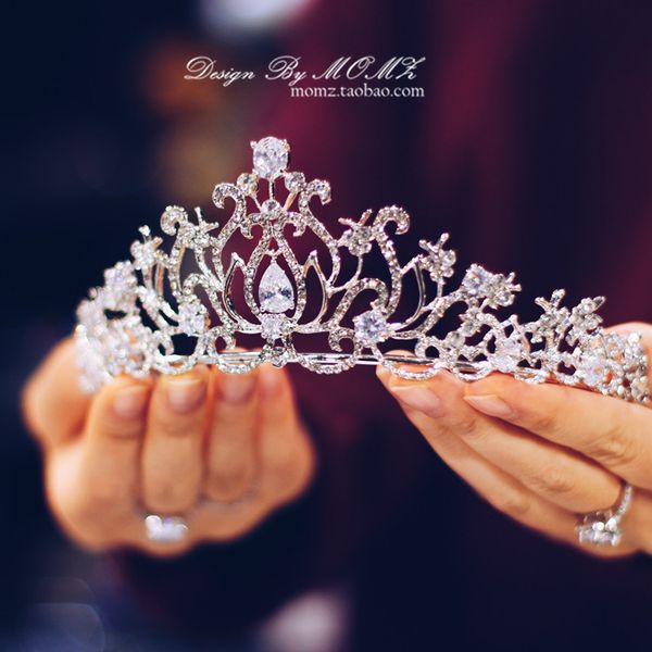 magic cat zhaozhao dress headdress bride luxury atmosphere princess wedding crown korean super fairy jewelry, Silver
magic cat zhaozhao dress headdress bride luxury atmosphere princess wedding crown korean super fairy jewelry, Silver