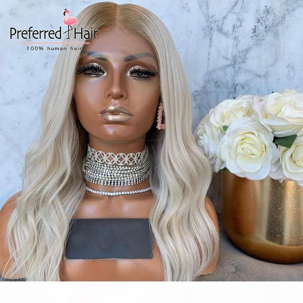 preferred 10-16"platinum blonde ombre human hair wig remy pre plucked ash blonde highlights lace front human hair wigs for women, Black;brown
preferred 10-16"platinum blonde ombre human hair wig remy pre plucked ash blonde highlights lace front human hair wigs for women, Black;brown