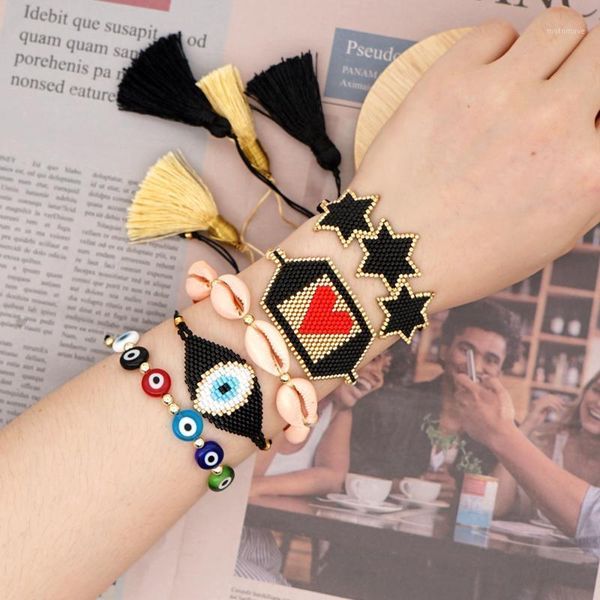 charm bracelets go2boho turkish evil eye bracelet jewelry trendy mexican star heart jewellery miyuki beads tassel pulseras handmade gift1, Golden;silver
charm bracelets go2boho turkish evil eye bracelet jewelry trendy mexican star heart jewellery miyuki beads tassel pulseras handmade gift1, Golden;silver