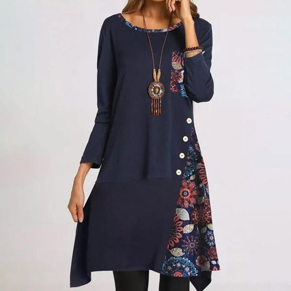 4# womens matching irregular dresses casual o-neck color long sleeve dresses knee-length dress casual printed stitching, Black;gray
4# womens matching irregular dresses casual o-neck color long sleeve dresses knee-length dress casual printed stitching, Black;gray